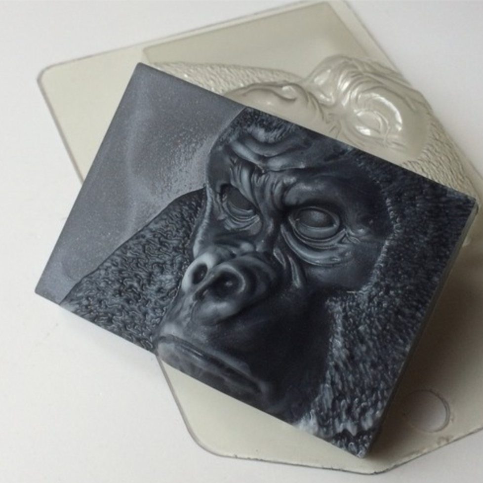 Animal Silicone Mold Thinking Gorilla Silicone Molds Resin Molds