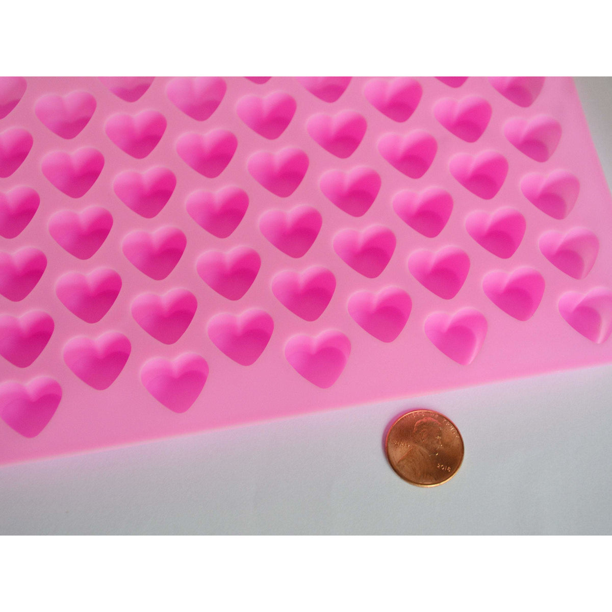 Small Hearts Silicone Mold (56 Cavity)