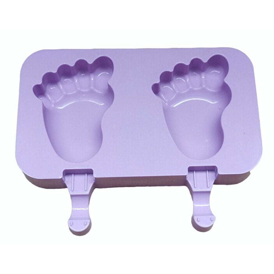 Ice Cube Tray Cat Paw Foot Shaped Stick Ice Cream Popsicle Making