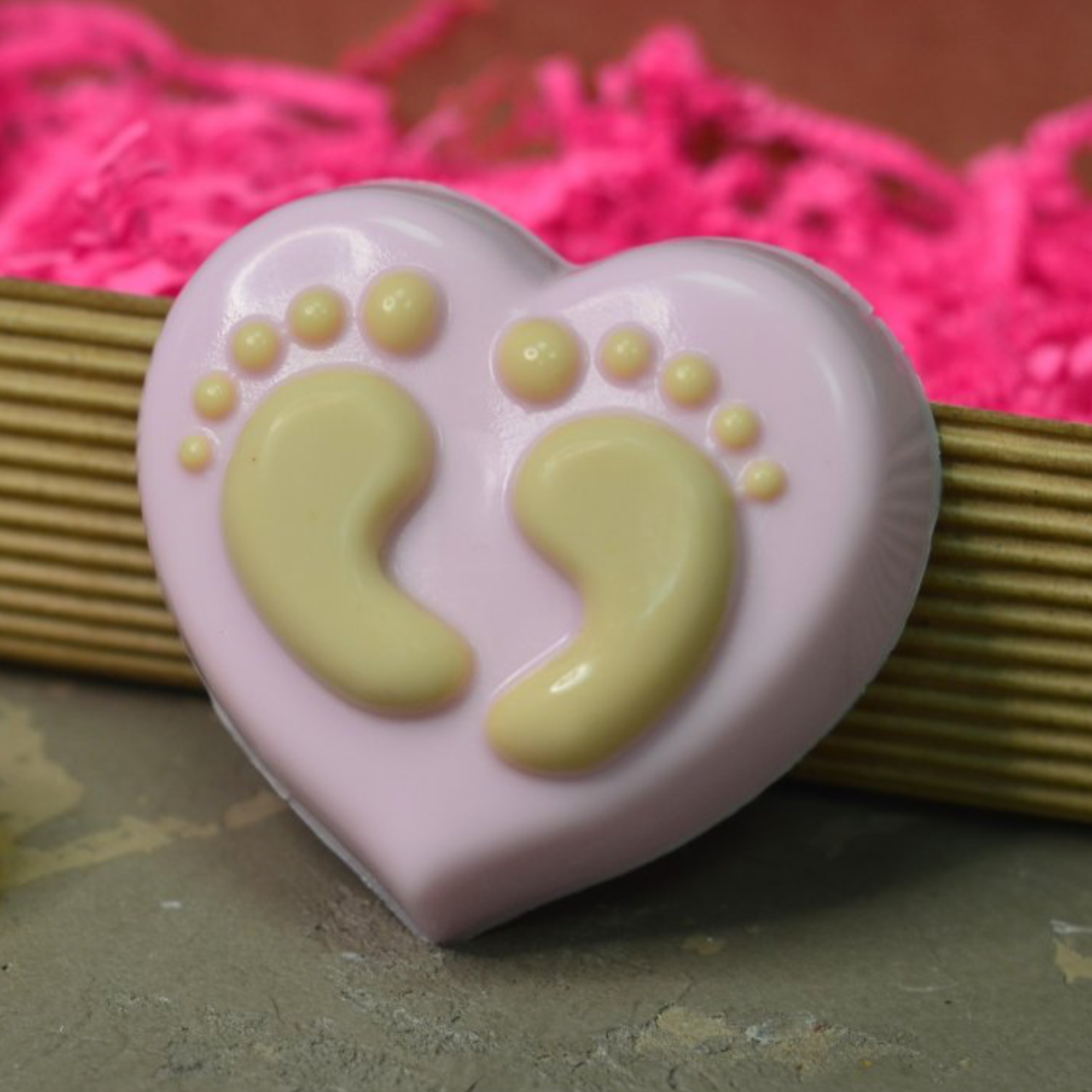 Baby Shower Heart Silicone Mold Family Tree Heart Silicone Mold