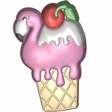 FLAMINGO ICE CREAM MOLD