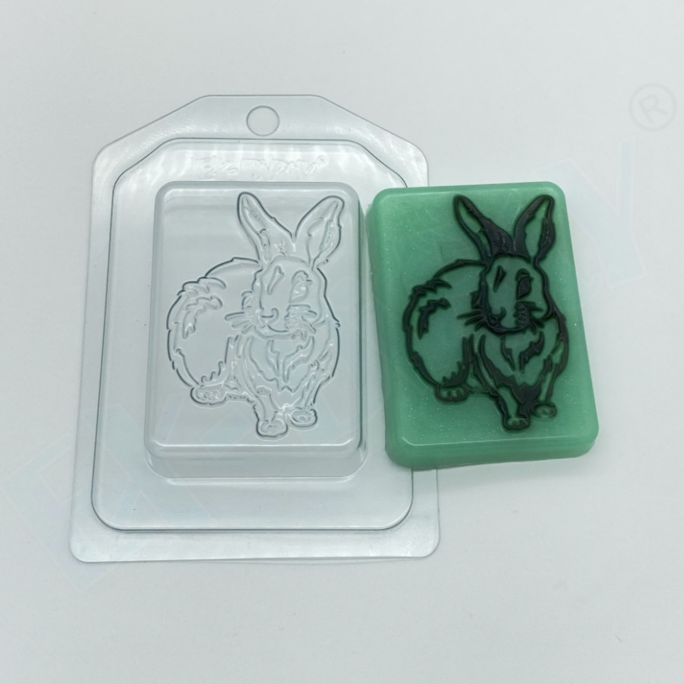 PRETYZOOM Egg Shaped Silicone Molds 6- Cavity Easter Candy
