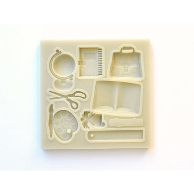 SCHOOL THEMED SILICONE MOLD - Shapem