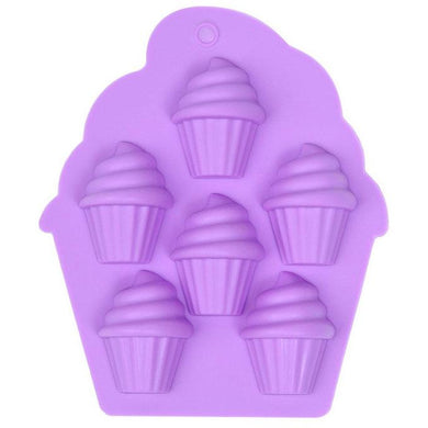 CUPCAKE SILICONE MOLD (6 CAVITY) - Shapem